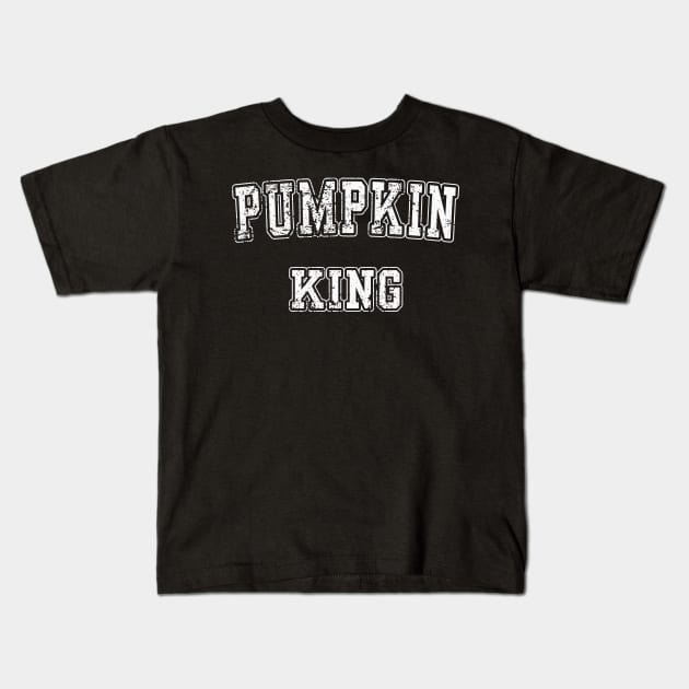 Pumpkin King Kids T-Shirt by DewaJassin